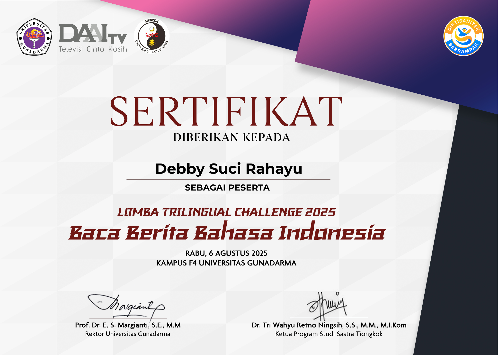 Tringual Challenge 2025